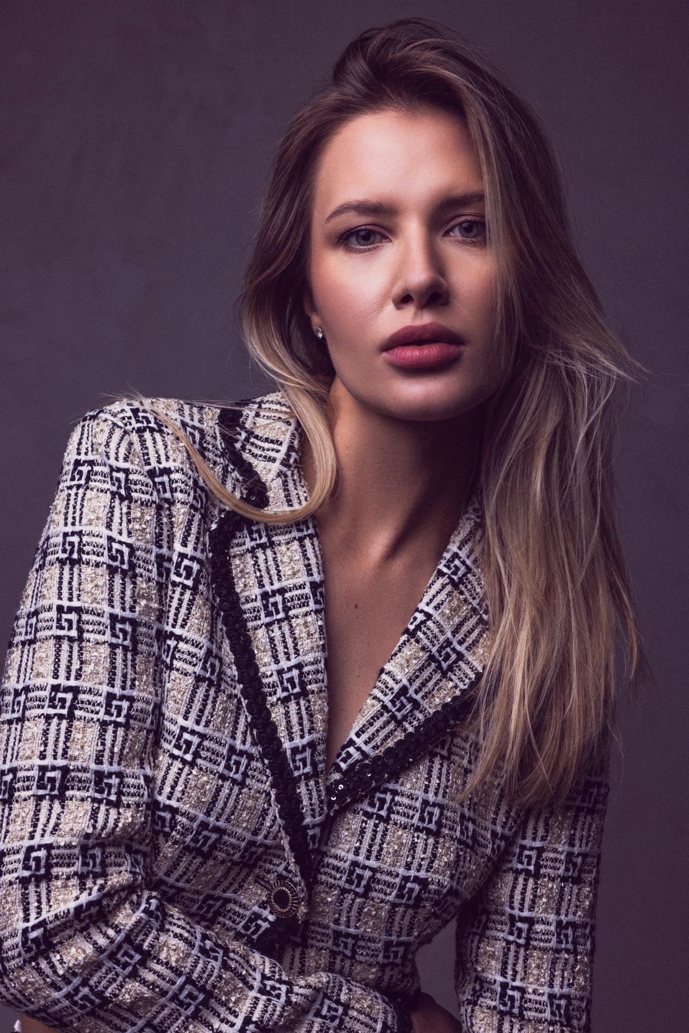 CARRIE TWEED BLAZER SISTER JANE - Krótka Marynarka w Stylu Vintage