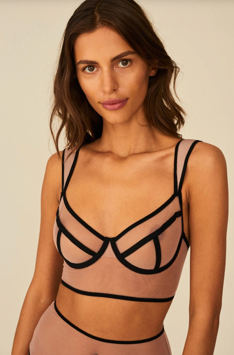 In The Clouds Bra Black Original