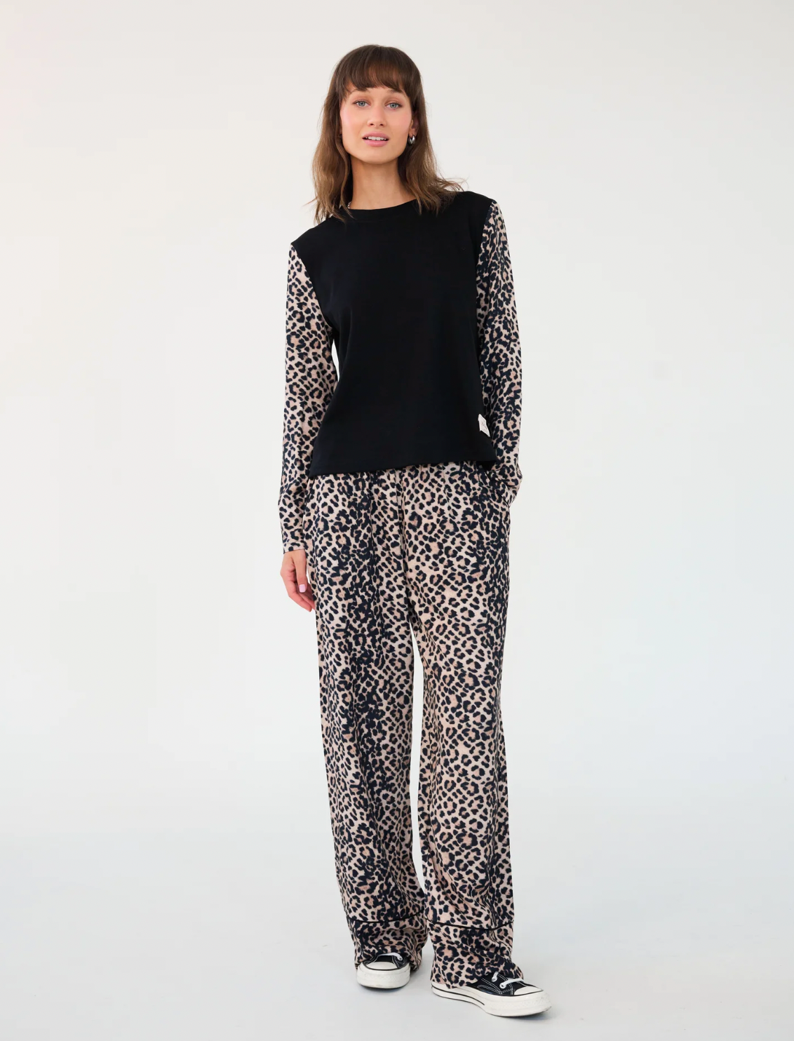 Longsleeve GINA czarny