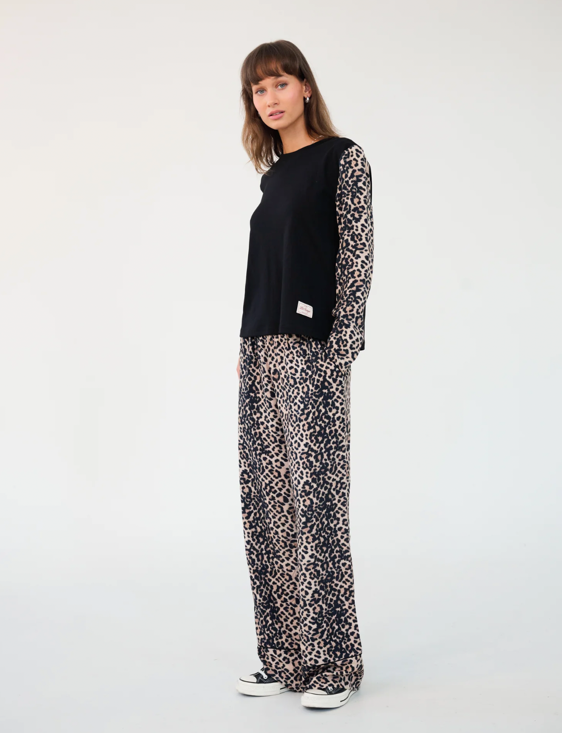 Longsleeve GINA czarny