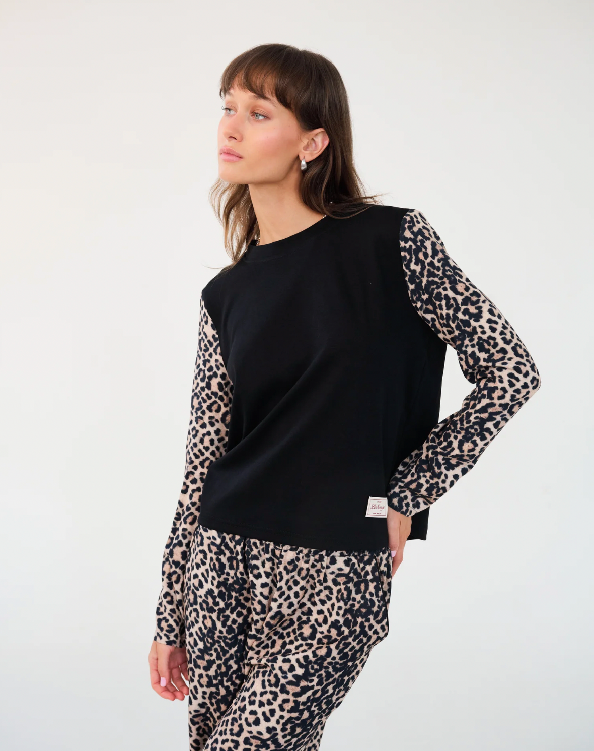 Longsleeve GINA czarny
