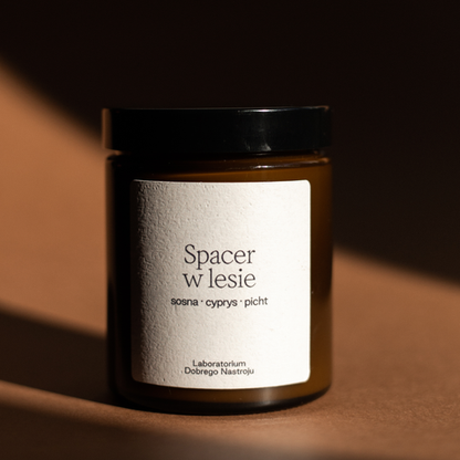 Świeca sojowa: Spacer w lesie 180ml