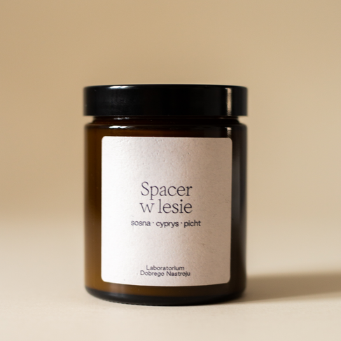 Świeca sojowa: Spacer w lesie 180ml