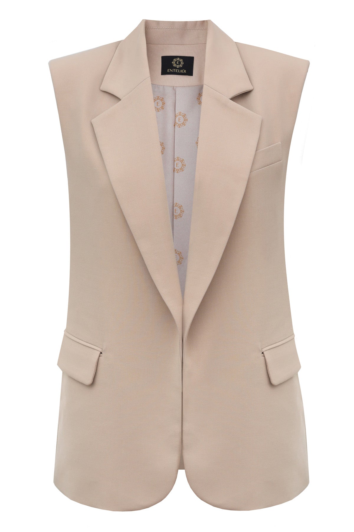 Kamizelka Vivian beżowa