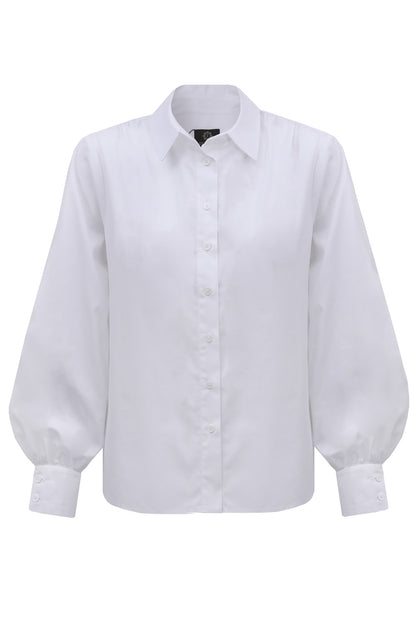 Koszula Noel bawełniana biała