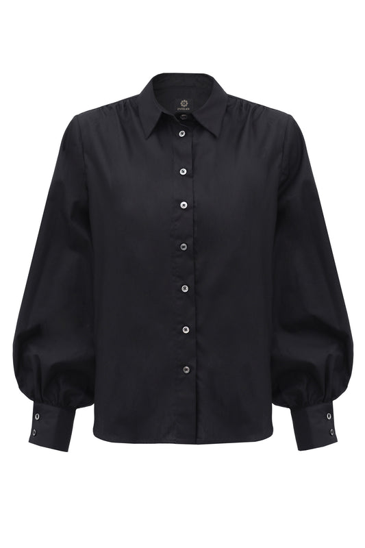 Koszula Noel bawełniana czarna