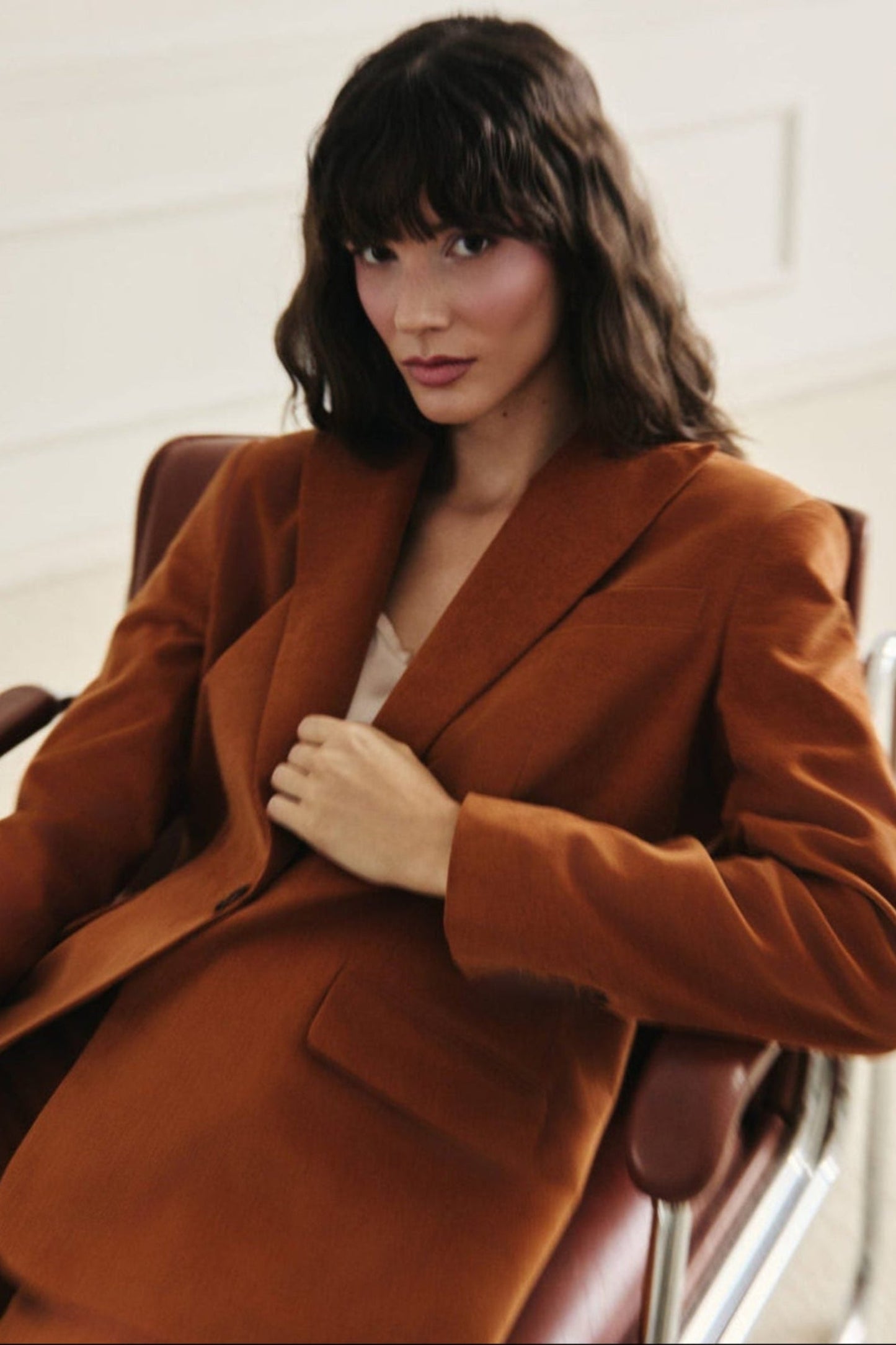 Marynarka sztruksowa koniak