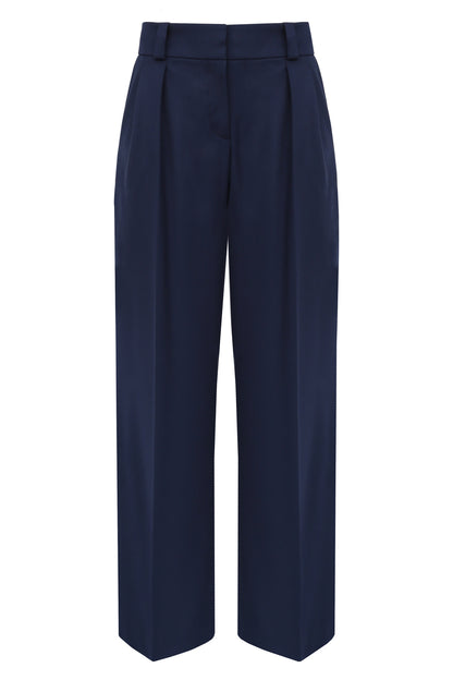 Spodnie Enzo granatowe