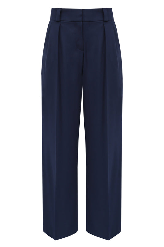 Spodnie Enzo granatowe