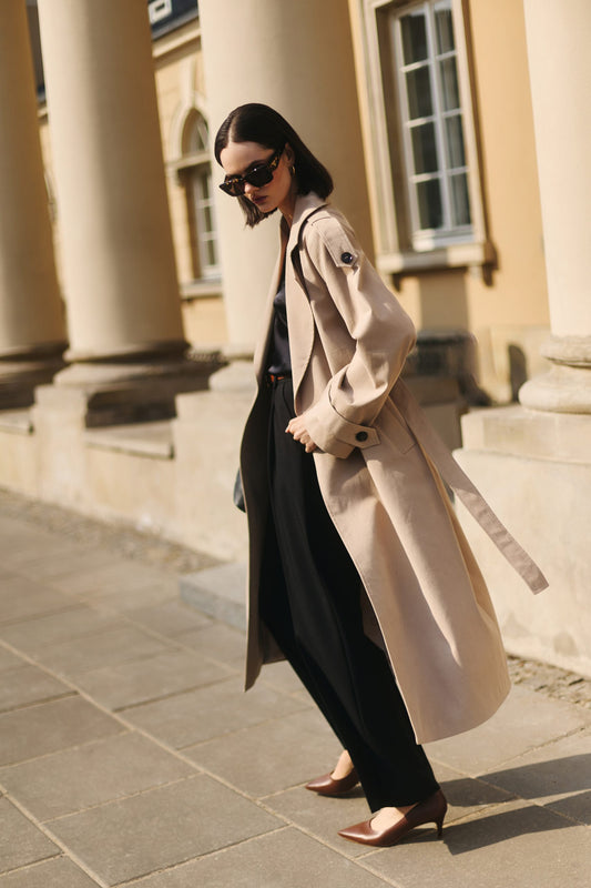 Trencz Urban Classic beżowy