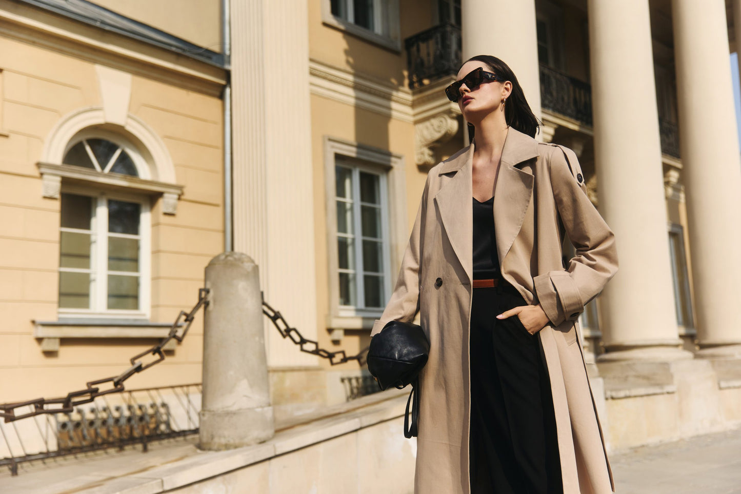 Trencz Urban Classic beżowy